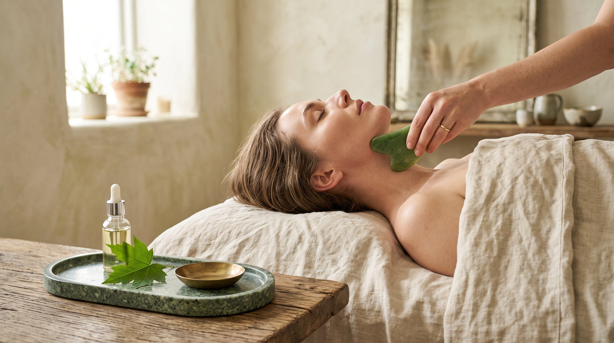 Express gua sha contour facial at Lumina Skin Sanctuary in Fort Myers, FL