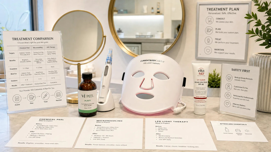 How to Compare Advanced Skincare Treatments Safely