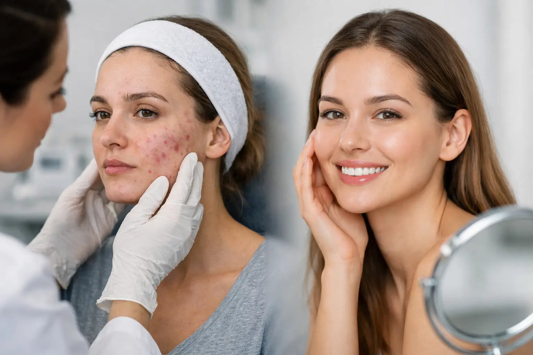Acne Consultation Before and After Results
