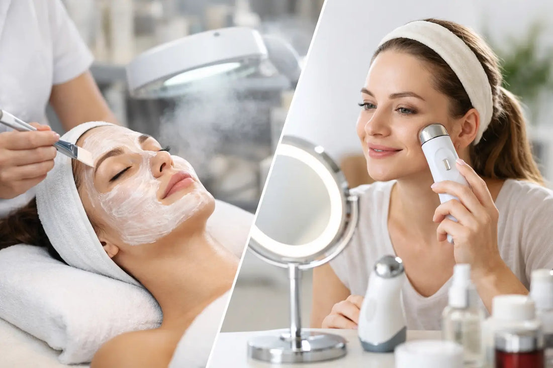 Salon Facial vs Home Devices: Which Wins?