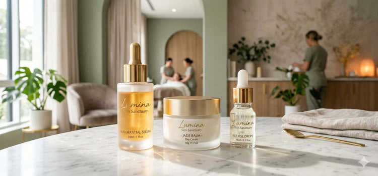 Featured skincare products at Lumina Skin Sanctuary in Fort Myers, FL