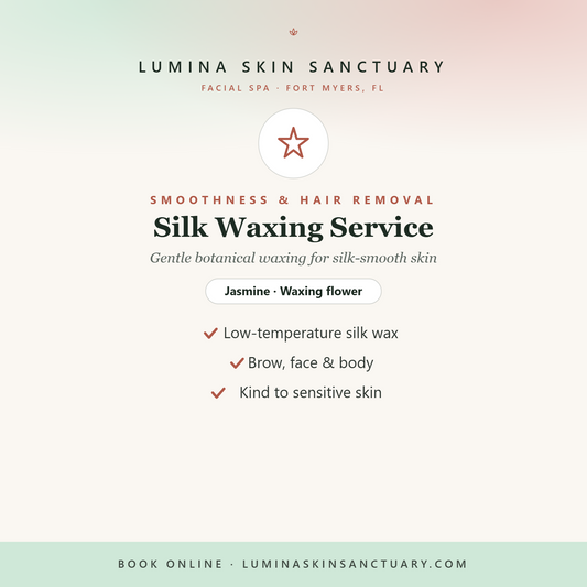 Silk Waxing Service — Lumina Skin Sanctuary, facial spa in Fort Myers, FL